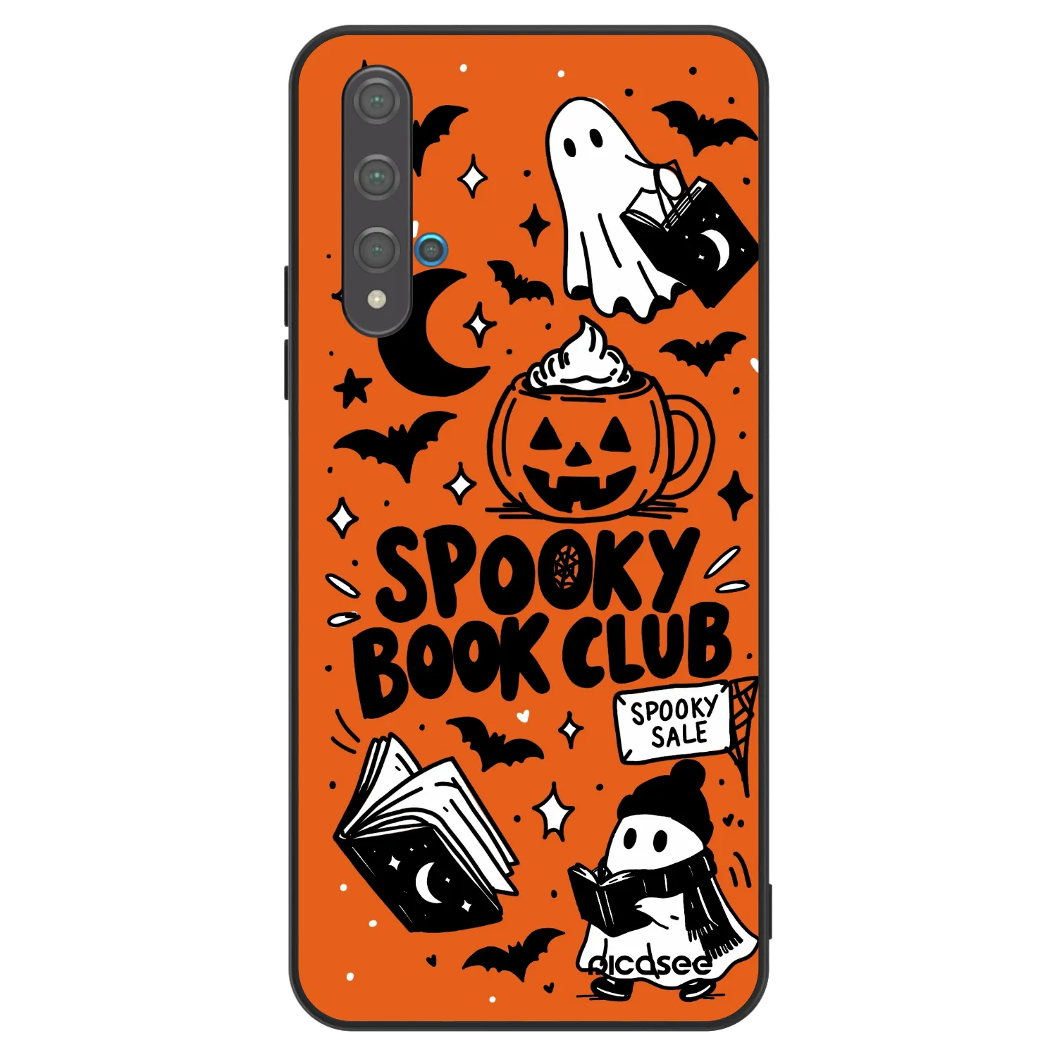 Picasee ULTIMATE CASE pentru Huawei Nova 5T - Spooky book club
