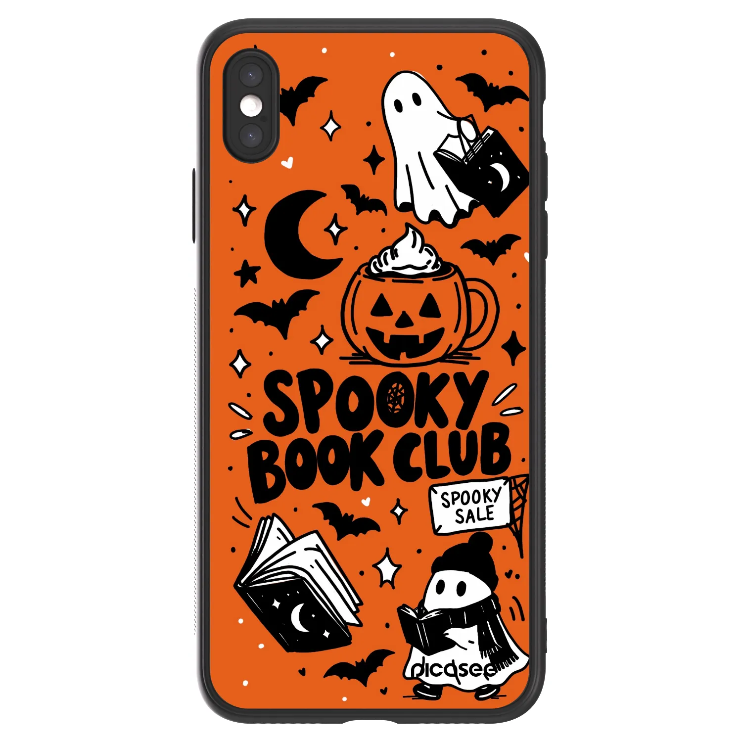 Picasee ULTIMATE CASE pentru Apple iPhone XS Max - Spooky book club