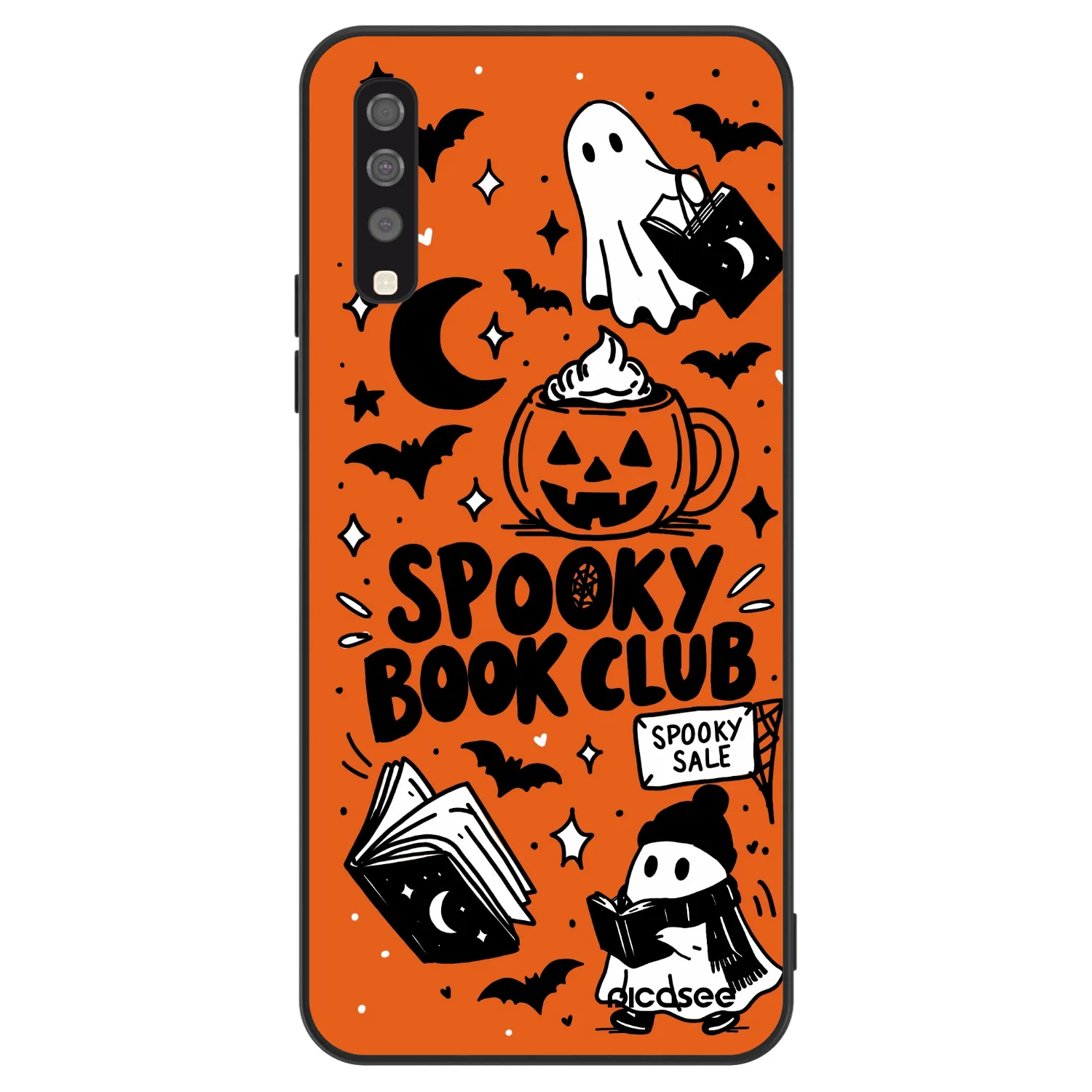 Picasee ULTIMATE CASE pentru Samsung Galaxy A70 A705F - Spooky book club