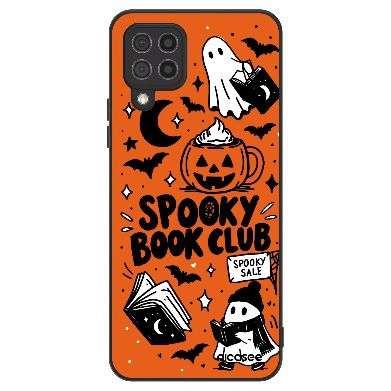 Picasee ULTIMATE CASE pentru Samsung Galaxy A22 A225F 4G - Spooky book club