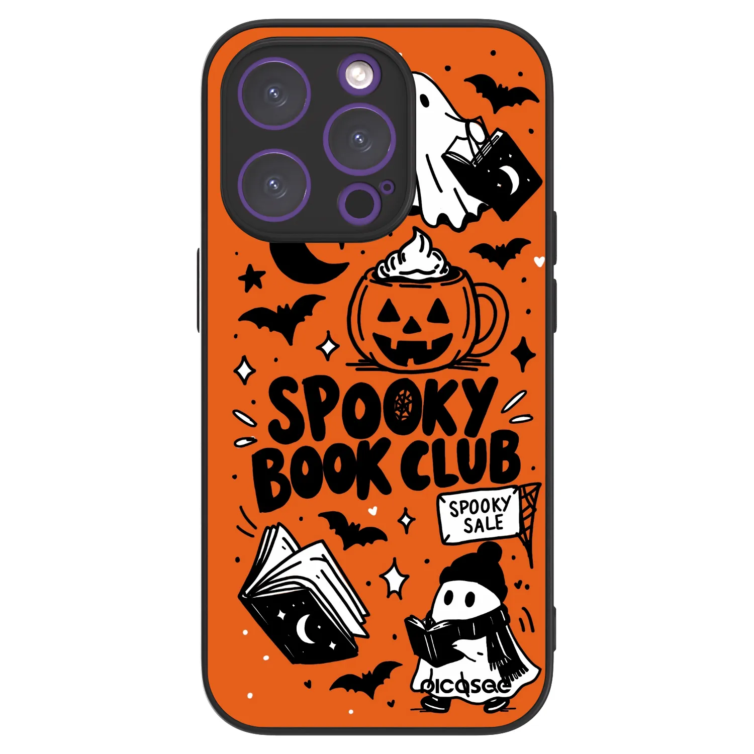 Picasee ULTIMATE CASE MagSafe pentru Apple iPhone 14 Pro - Spooky book club