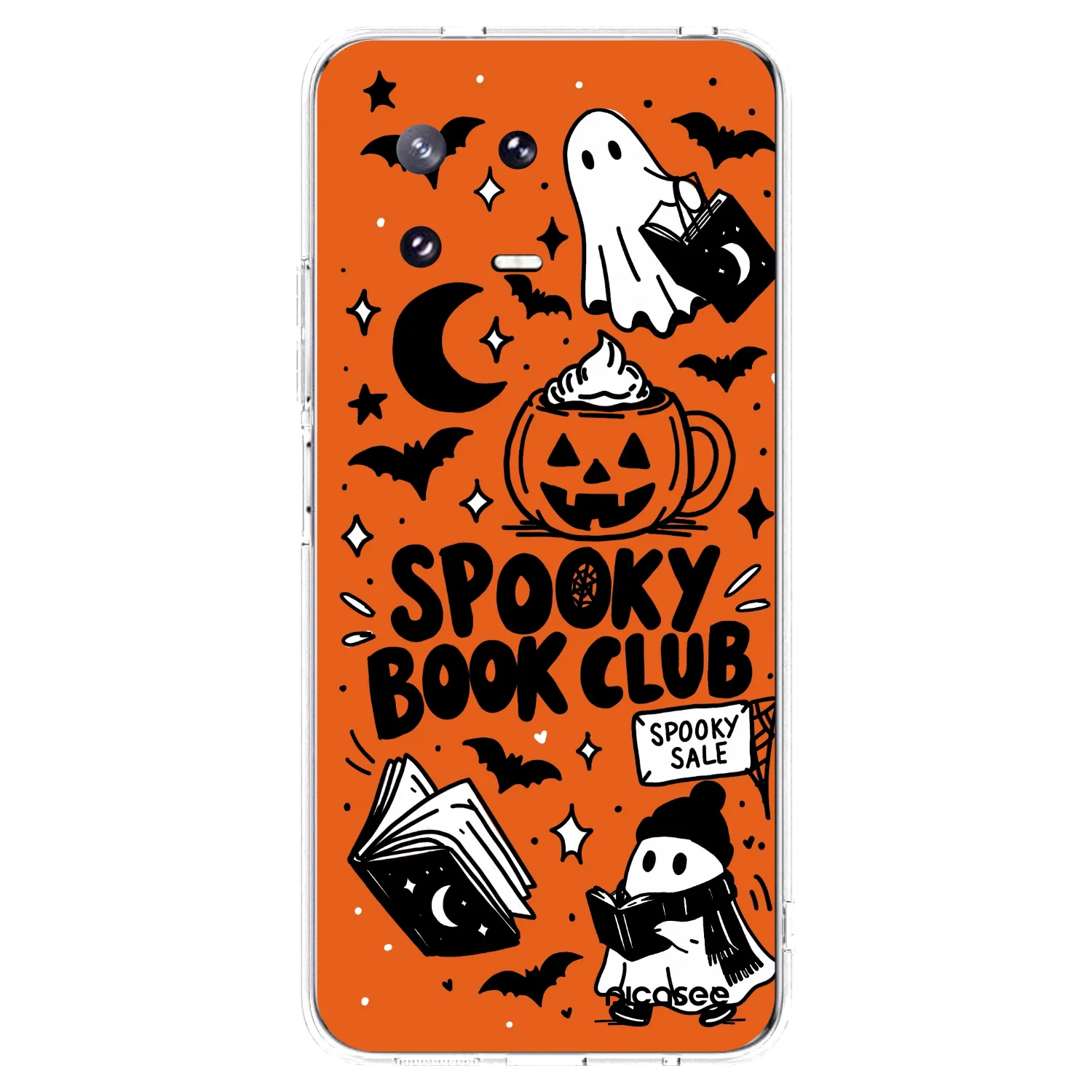 Picasee husă transparentă din silicon pentru Xiaomi 13 Pro - Spooky book club