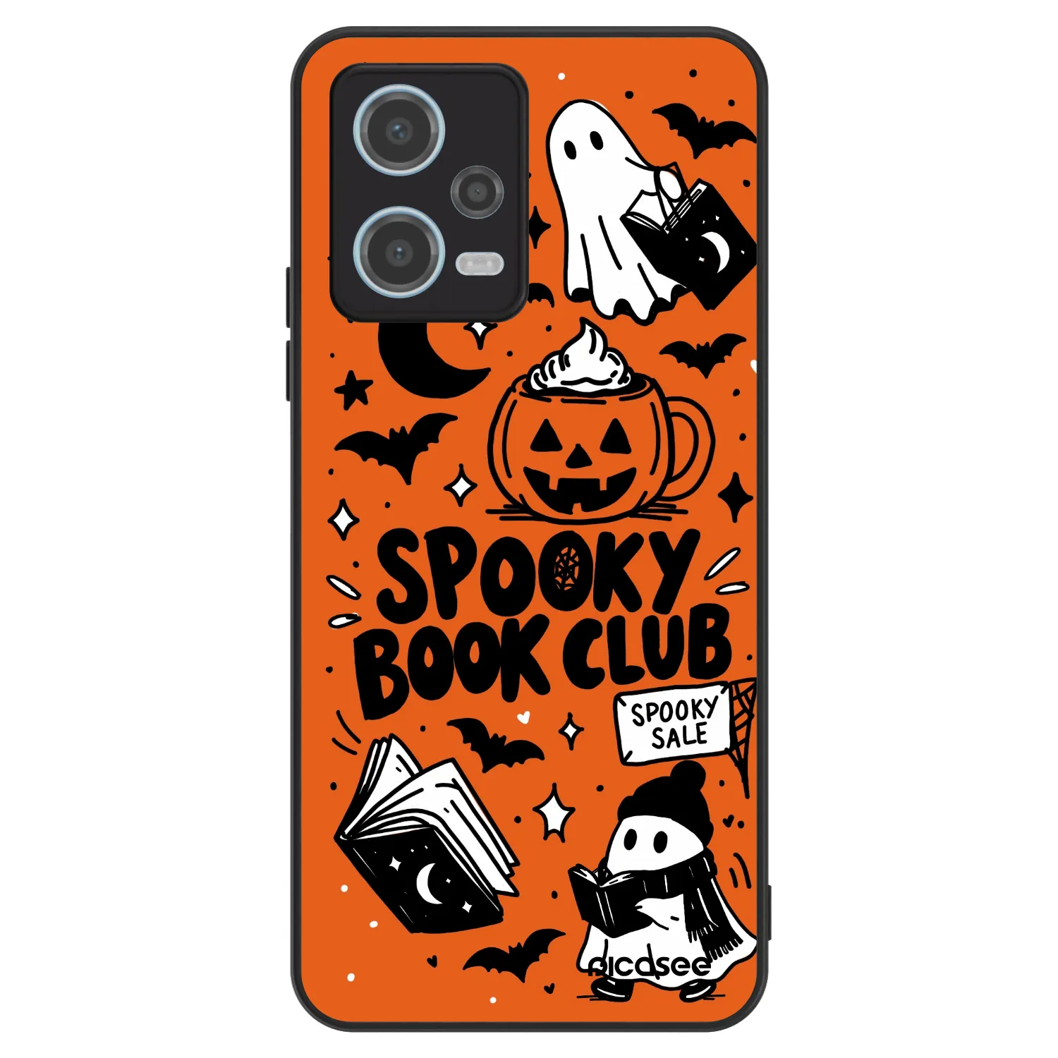 Picasee ULTIMATE CASE pentru Xiaomi Redmi Note 12 5G - Spooky book club