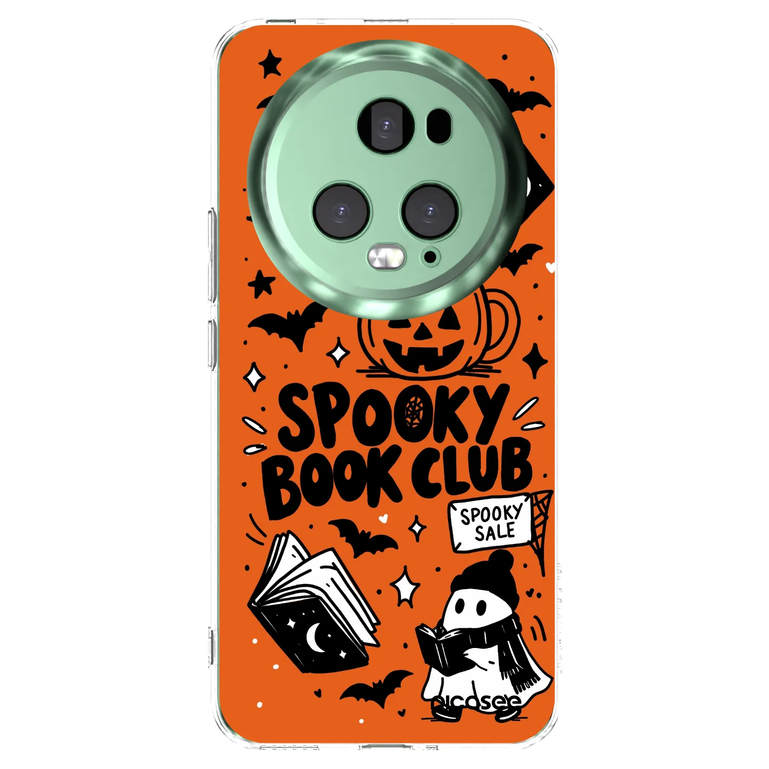 Picasee husă transparentă din silicon pentru Honor Magic5 Pro - Spooky book club