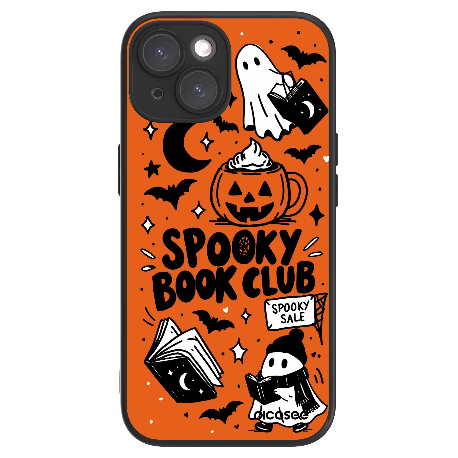 Picasee ULTIMATE CASE MagSafe pentru Apple iPhone 15 - Spooky book club