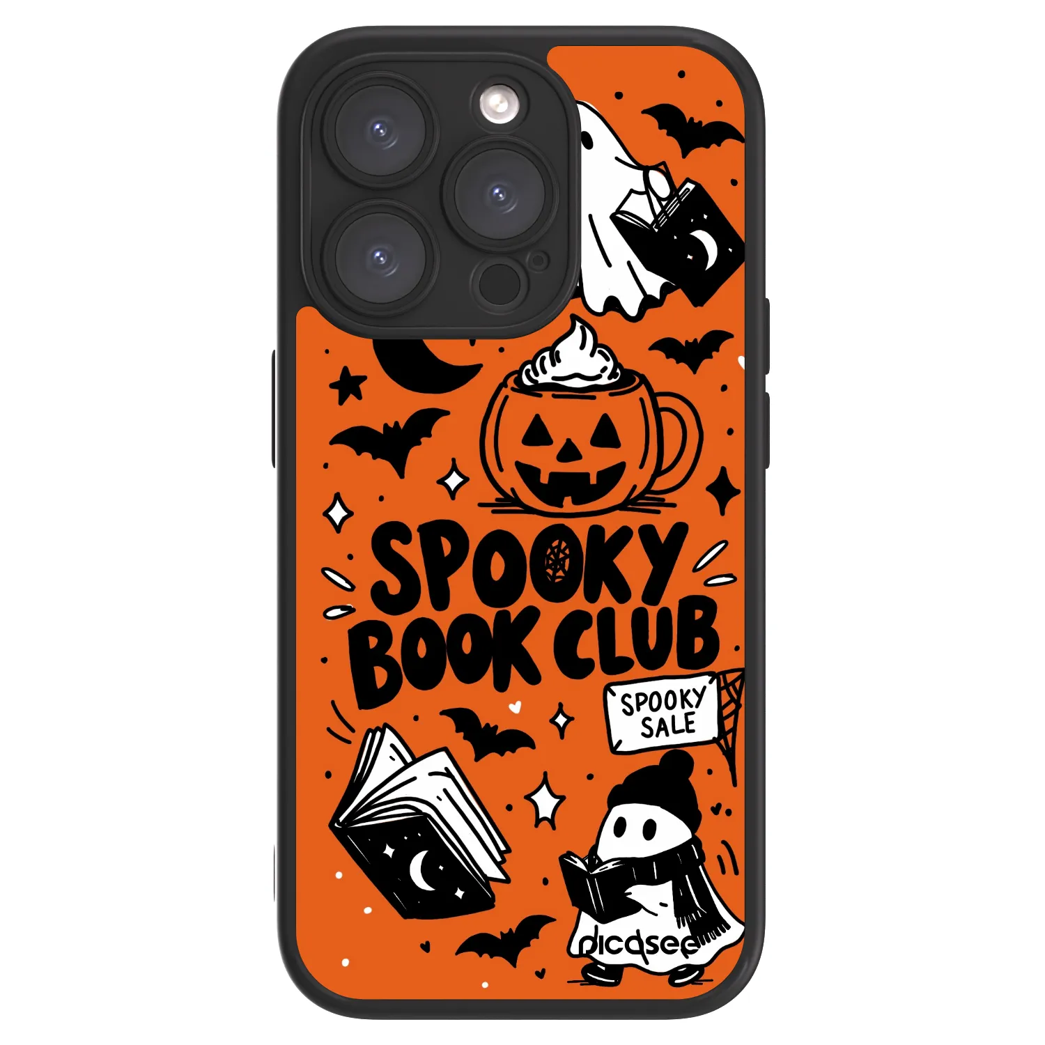 Picasee ULTIMATE CASE MagSafe pentru Apple iPhone 15 Pro - Spooky book club