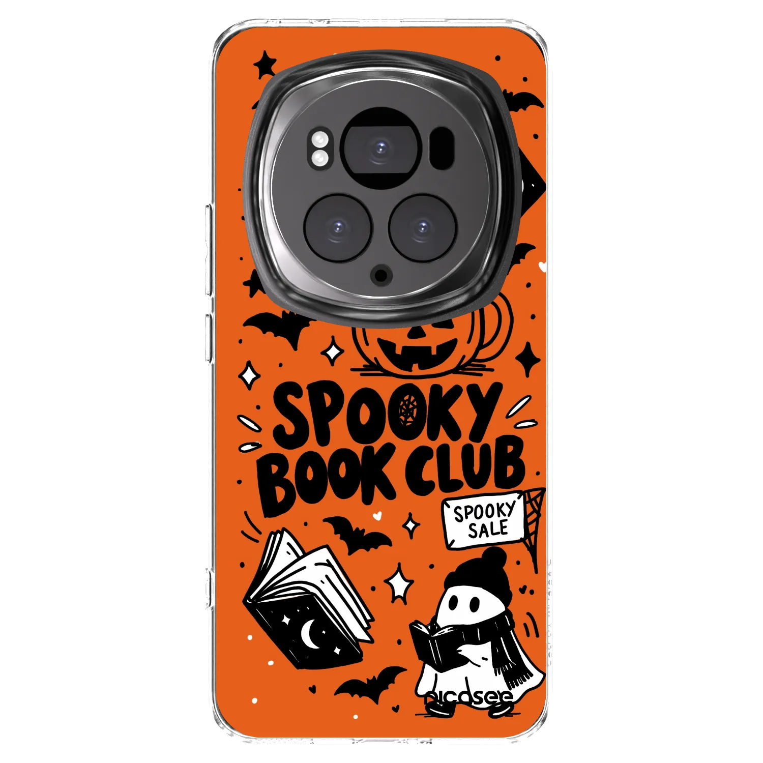 Picasee husă transparentă din silicon pentru Honor Magic6 Pro - Spooky book club