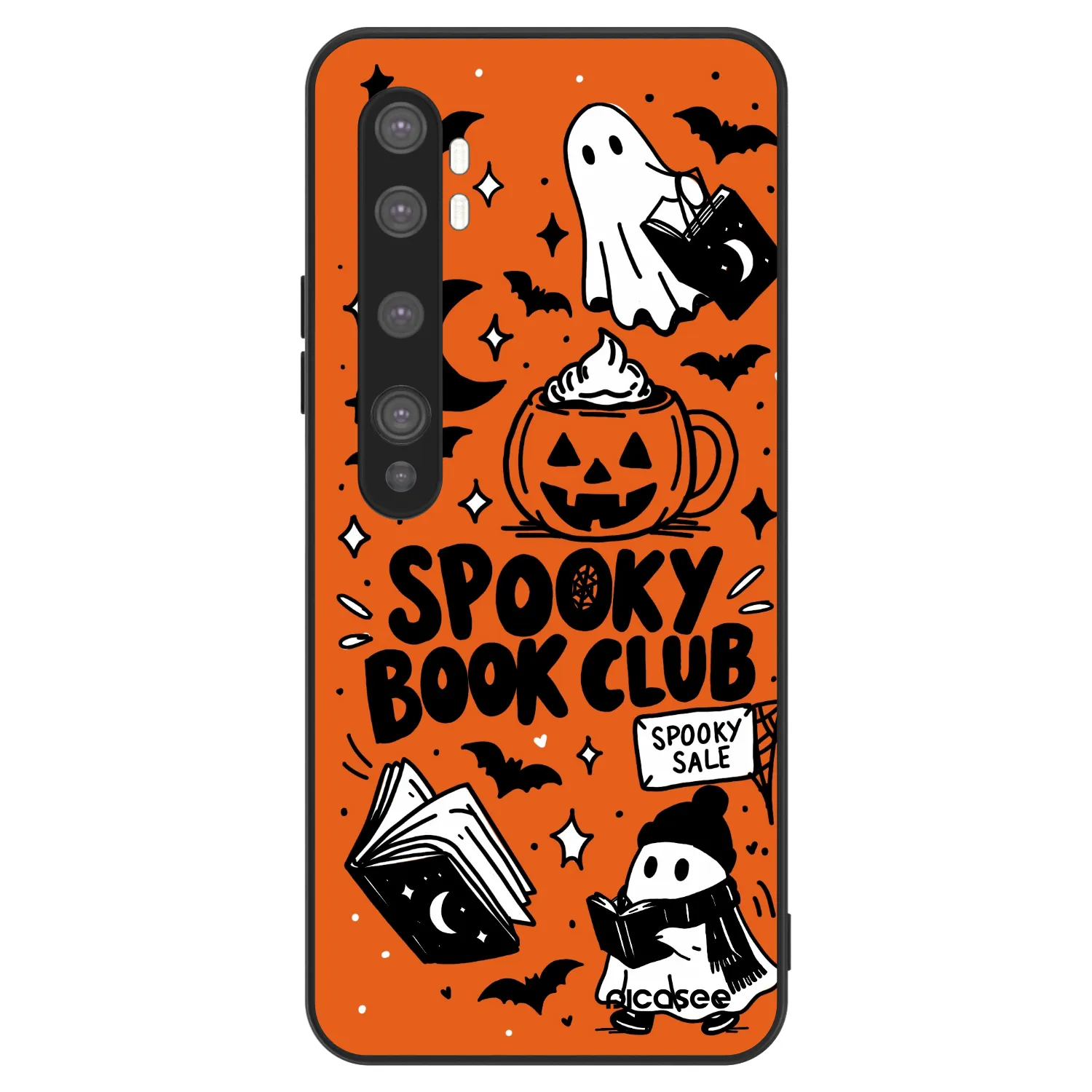 Picasee ULTIMATE CASE pentru Xiaomi Mi Note 10 (Pro) - Spooky book club