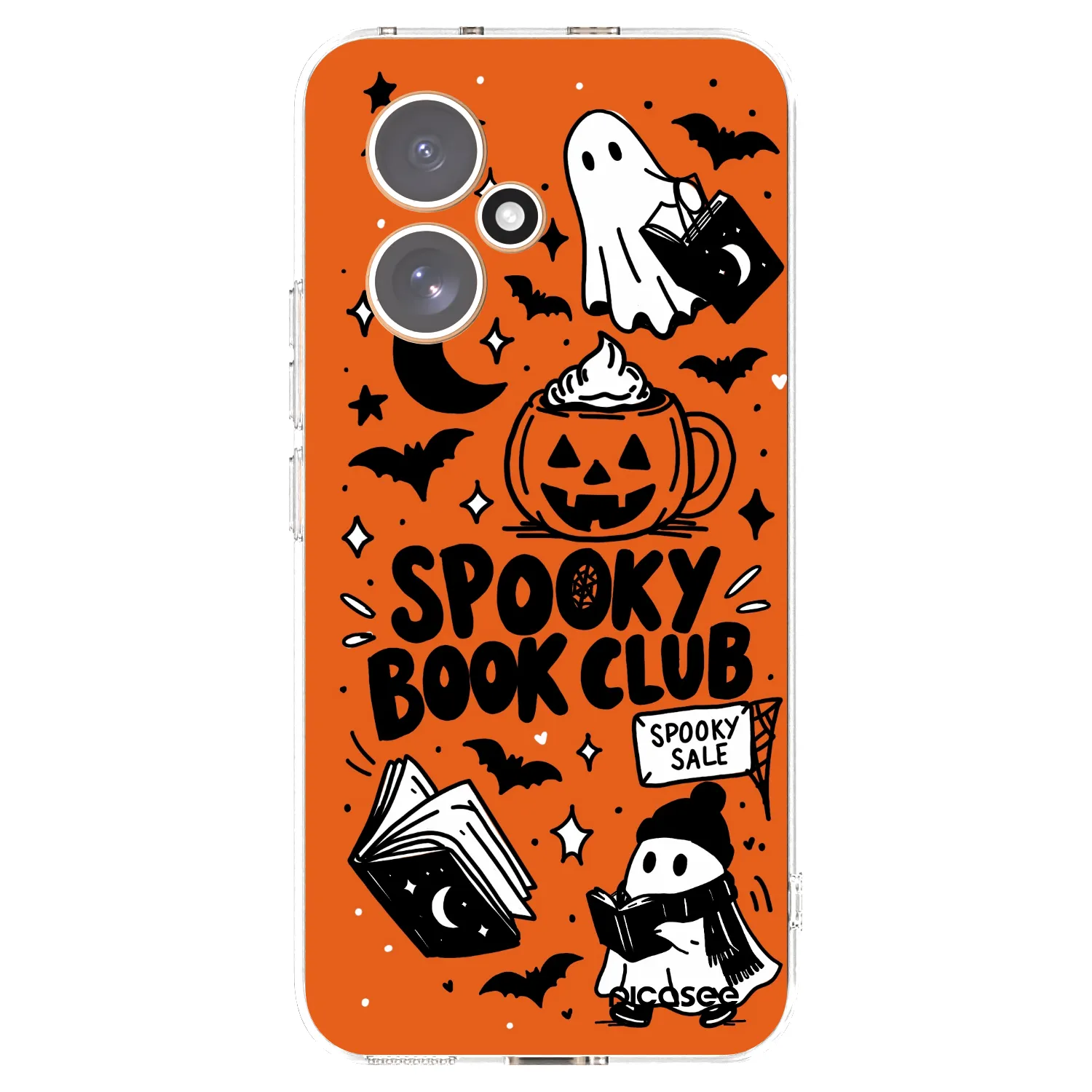 Picasee husă transparentă din silicon pentru Honor 400 5G - Spooky book club