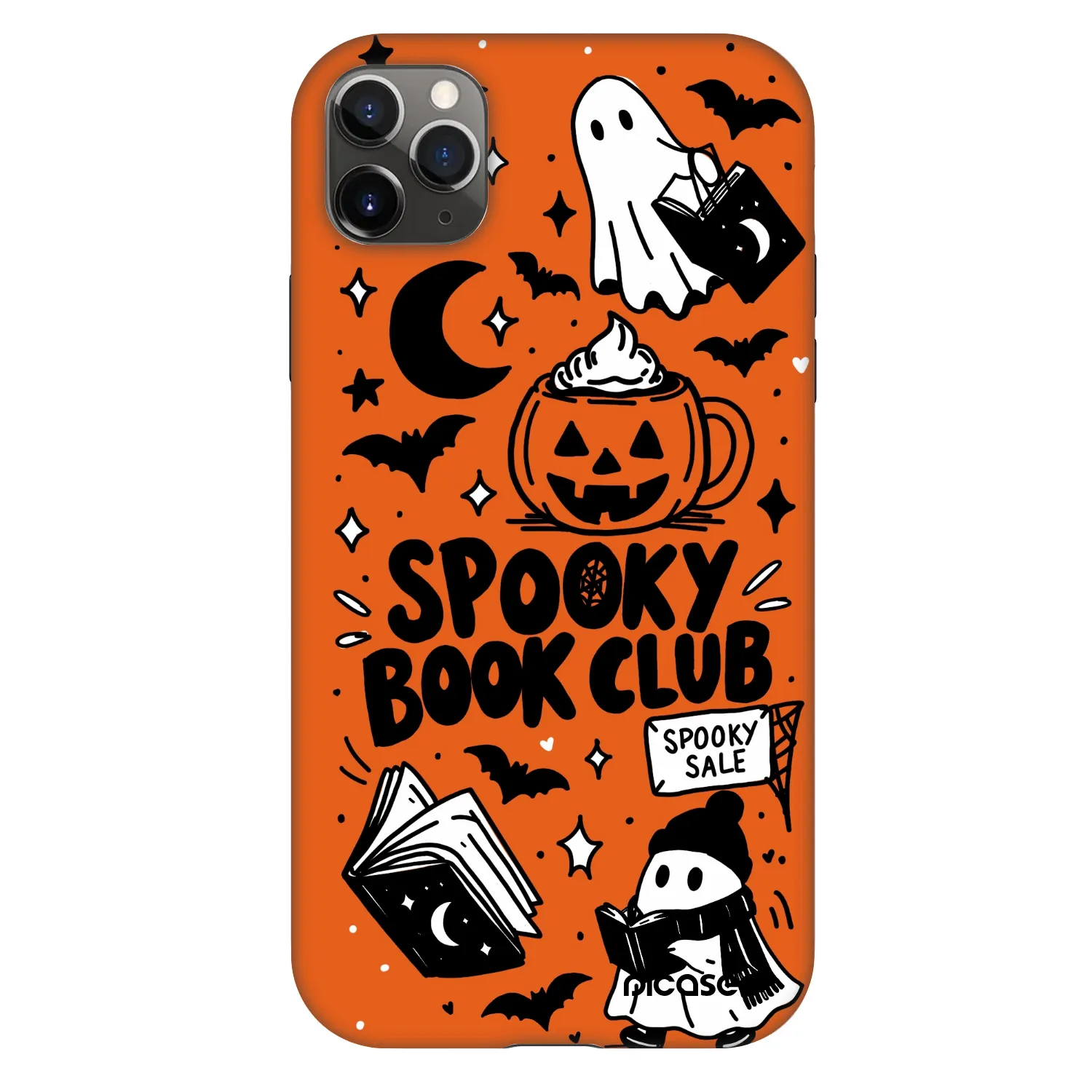 Picasee Fashion Case pentru Apple iPhone 11 Pro Max - Spooky book club