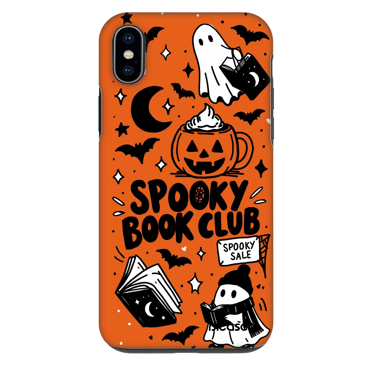 Picasee Fashion Case pentru Apple iPhone XS Max - Spooky book club