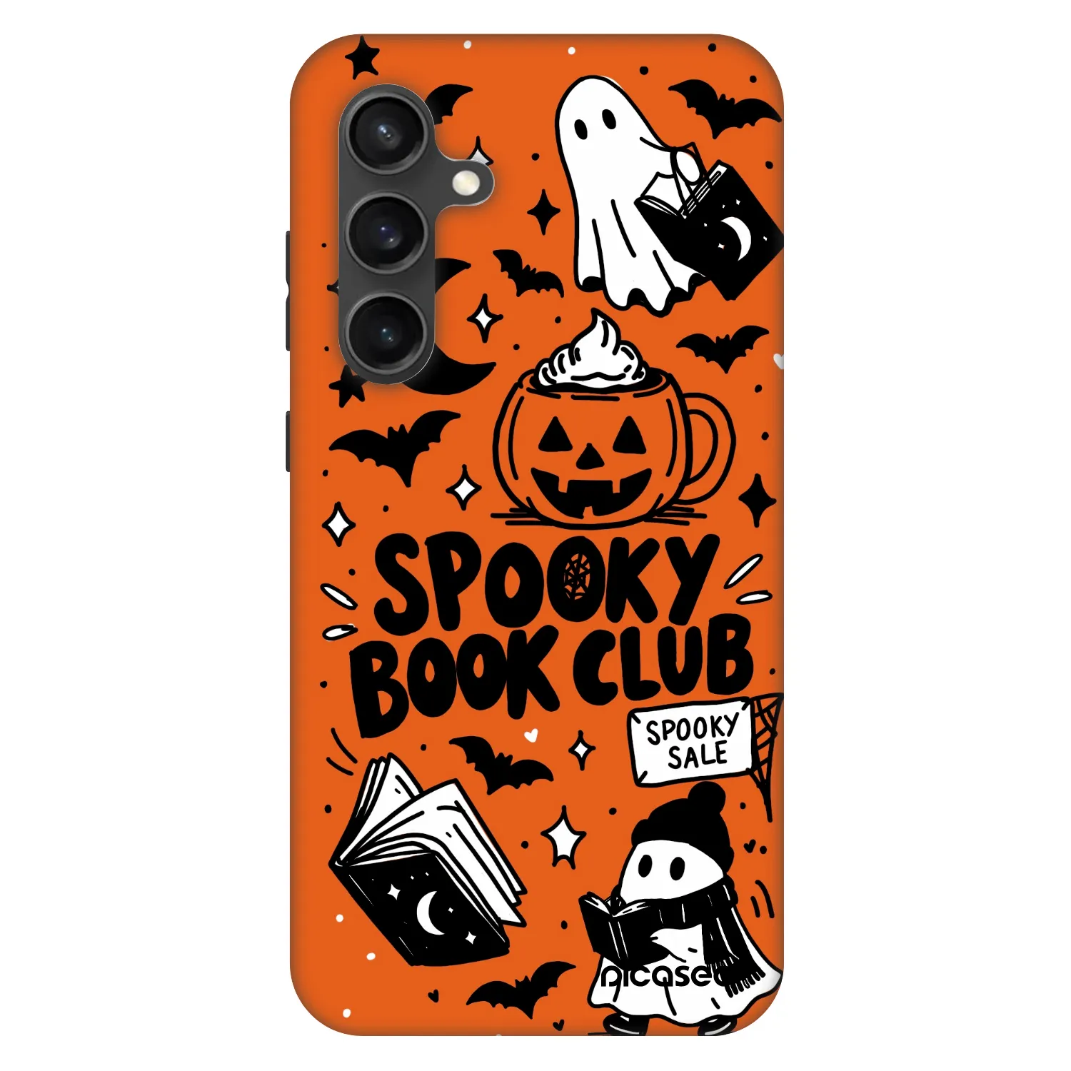 Picasee Fashion Case pentru Samsung Galaxy S24 FE S721B - Spooky book club