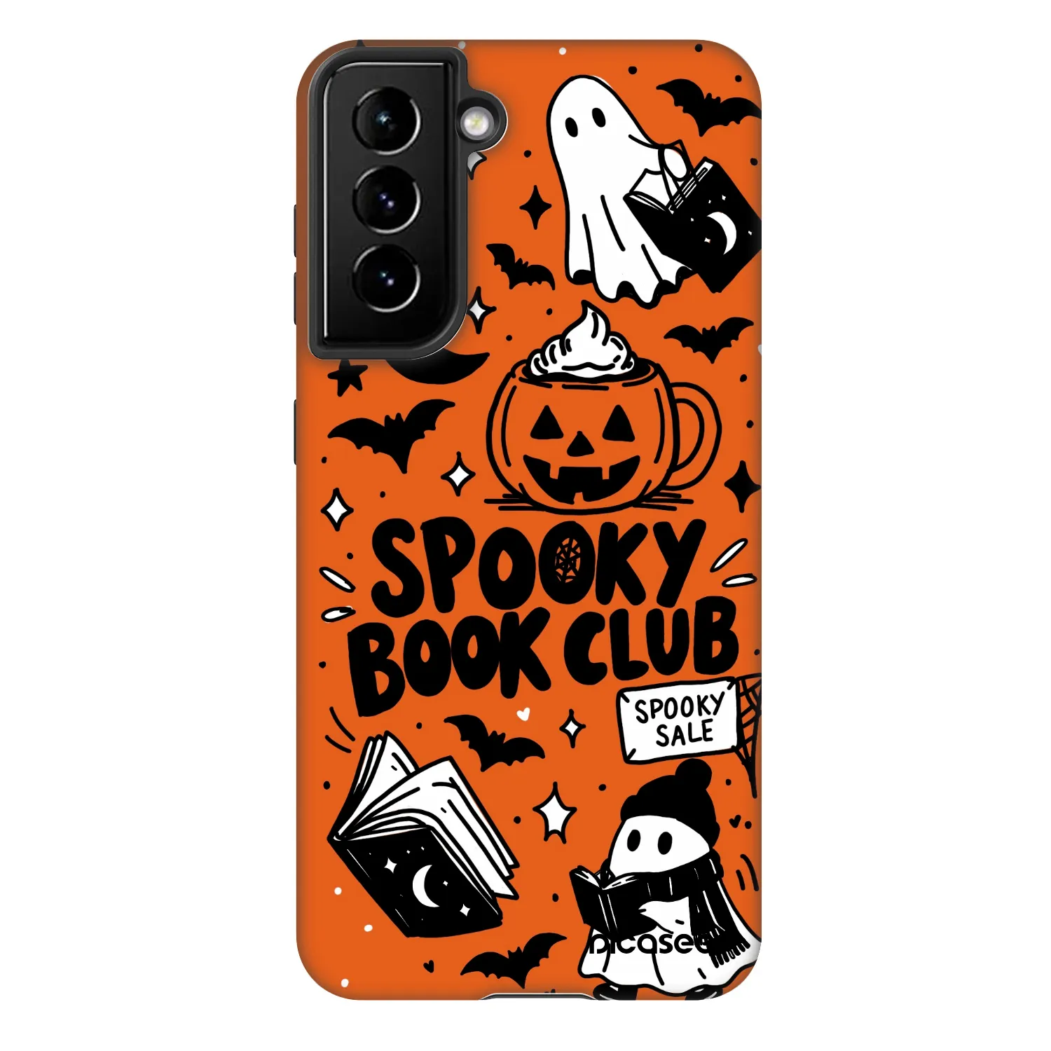 Picasee Fashion Case pentru Samsung Galaxy S22 5G - Spooky book club
