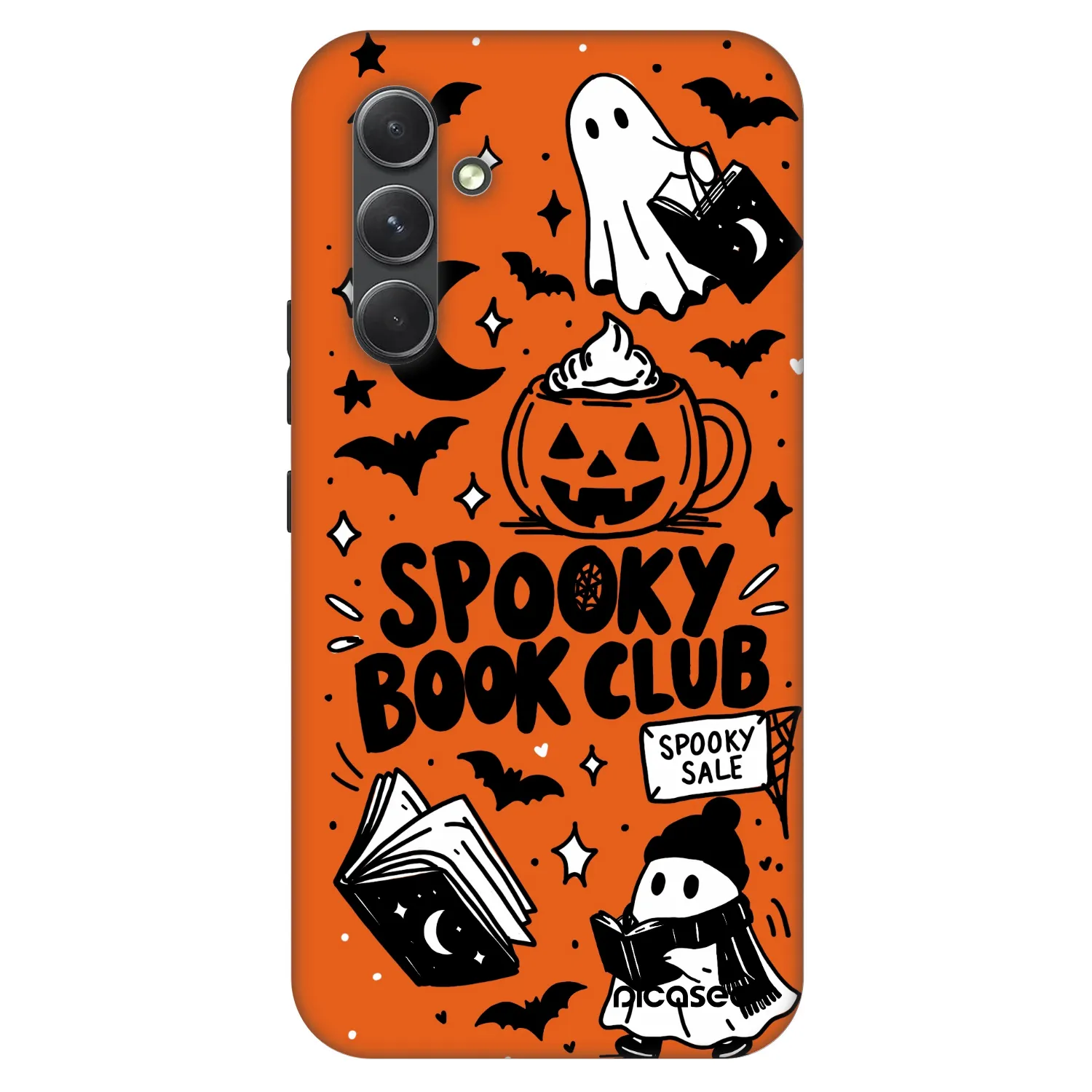 Picasee Fashion Case pentru Samsung Galaxy A54 5G A546B - Spooky book club