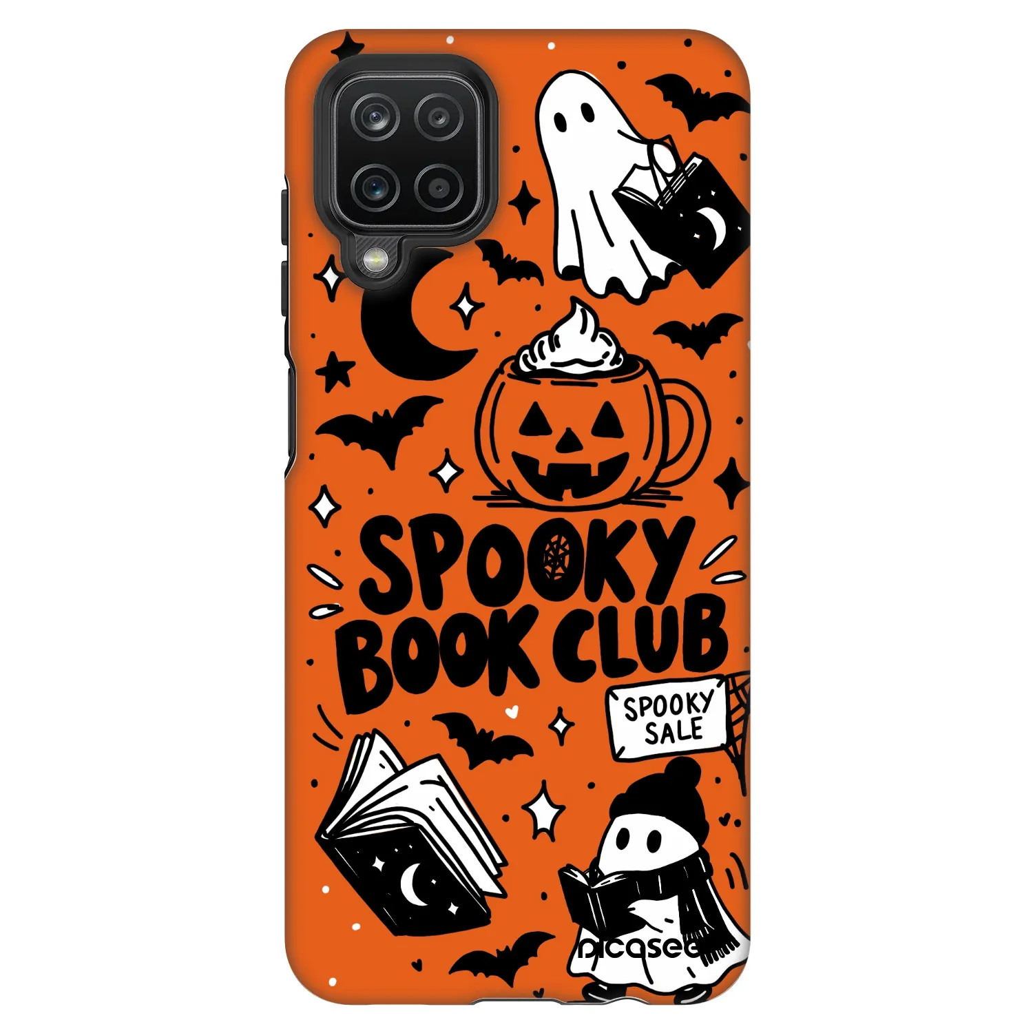 Picasee Fashion Case pentru Samsung Galaxy A12 A125F - Spooky book club