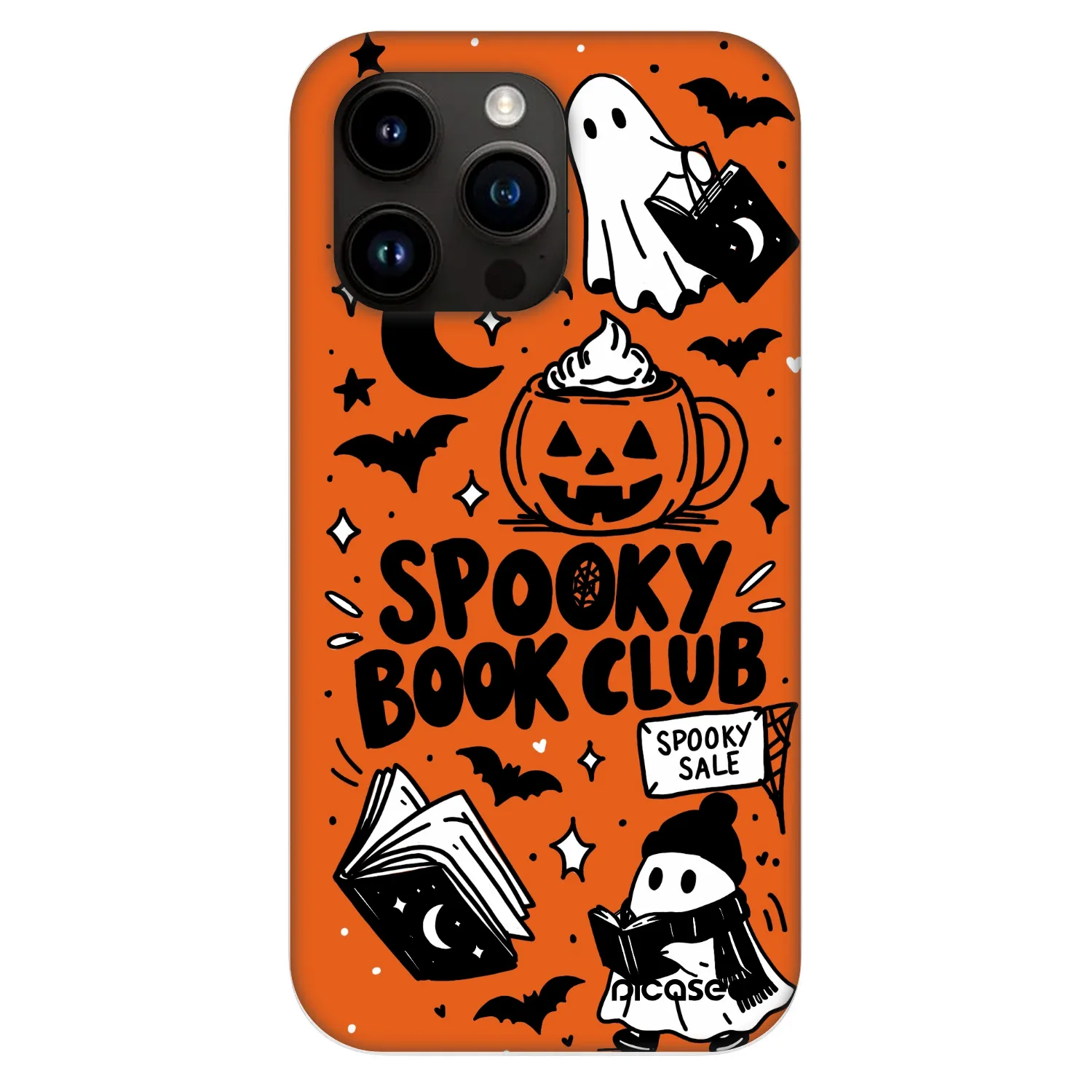 Picasee Fashion Case MagSafe pentru Apple iPhone 13 Pro - Spooky book club