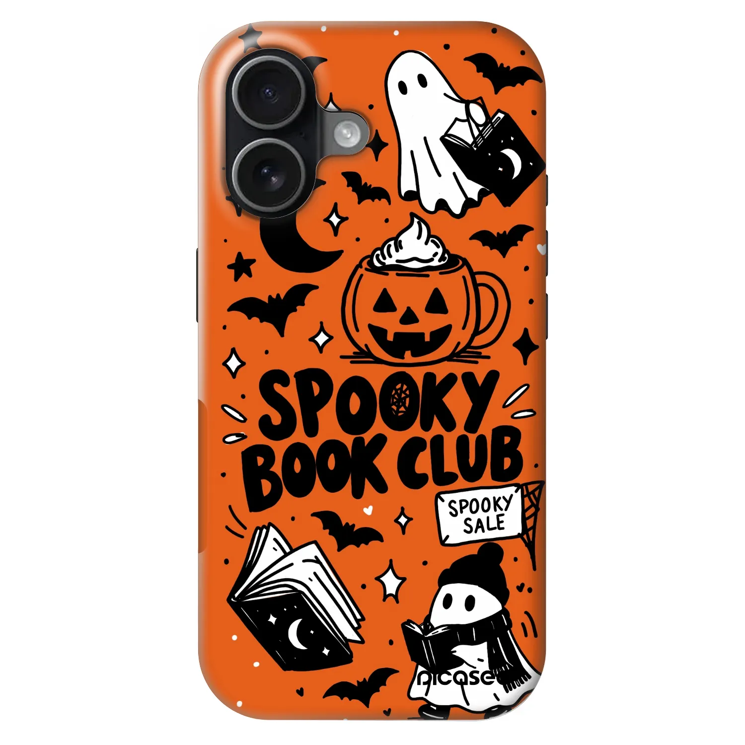 Picasee Fashion Case MagSafe pentru Apple iPhone 17 - Spooky book club
