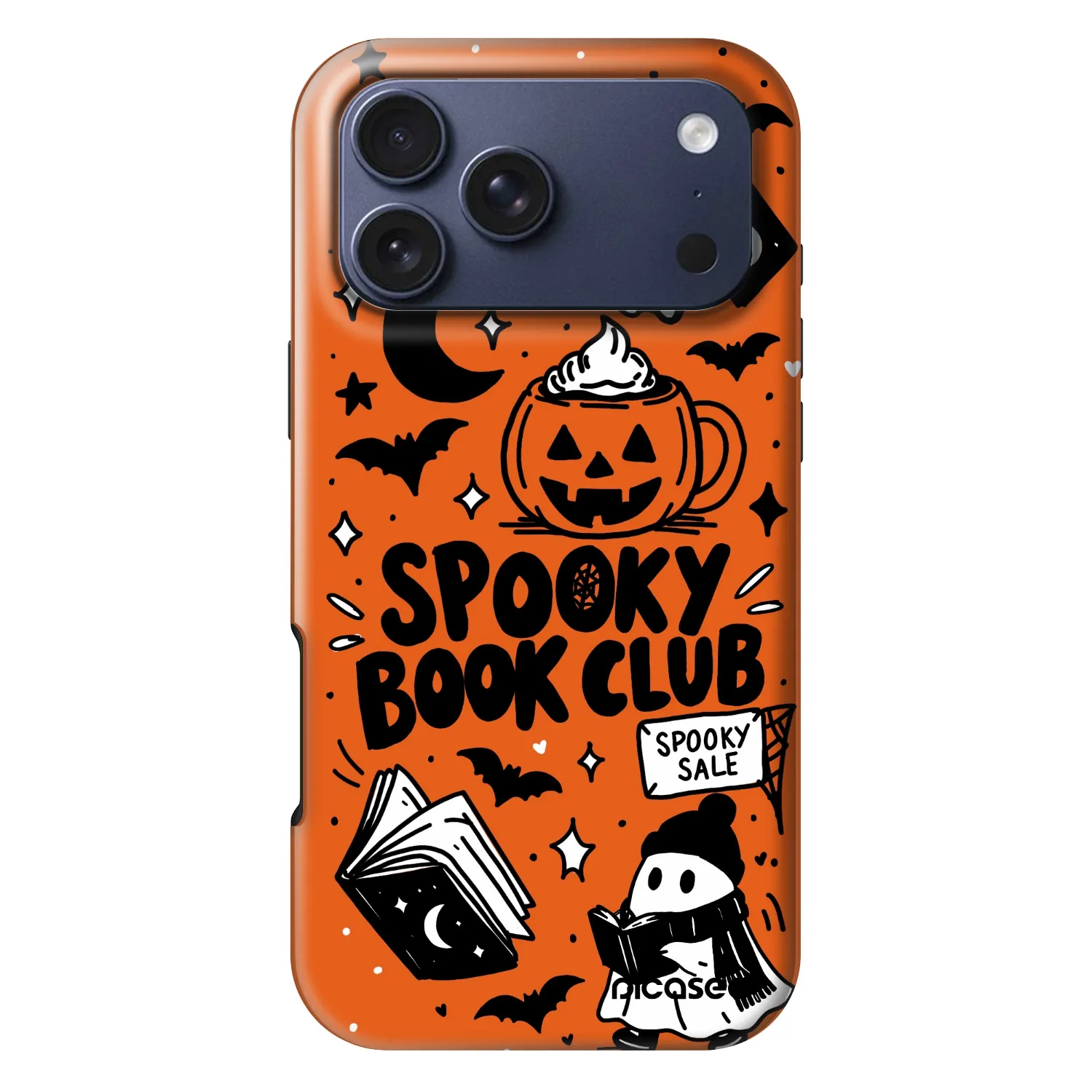 Picasee Fashion Case MagSafe pentru Apple iPhone 17 Pro Max - Spooky book club