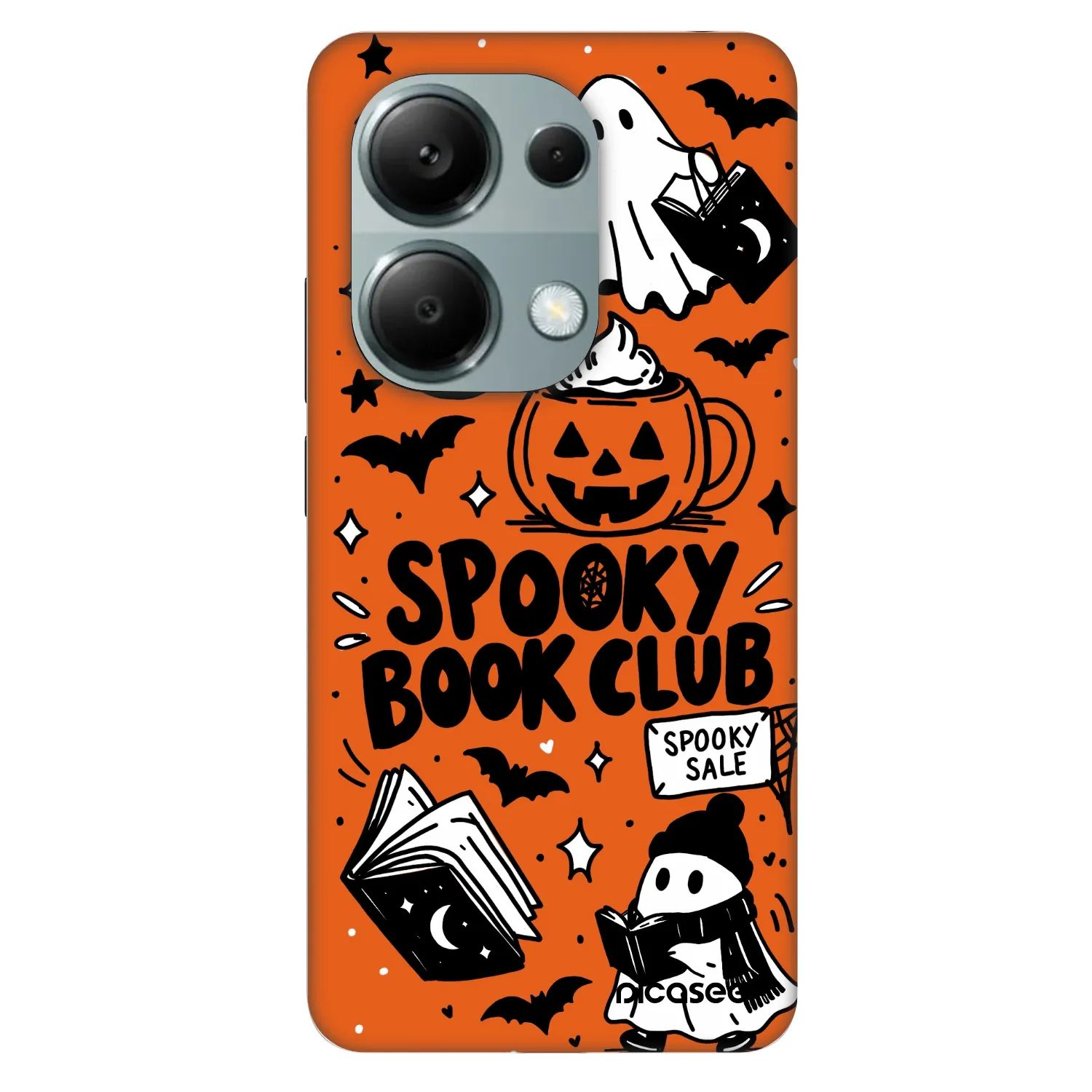 Picasee Fashion Case pentru Xiaomi Redmi Note 13 Pro 4G - Spooky book club