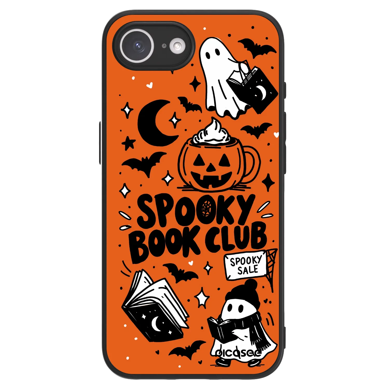 Picasee ULTIMATE CASE pentru Apple iPhone 17e - Spooky book club