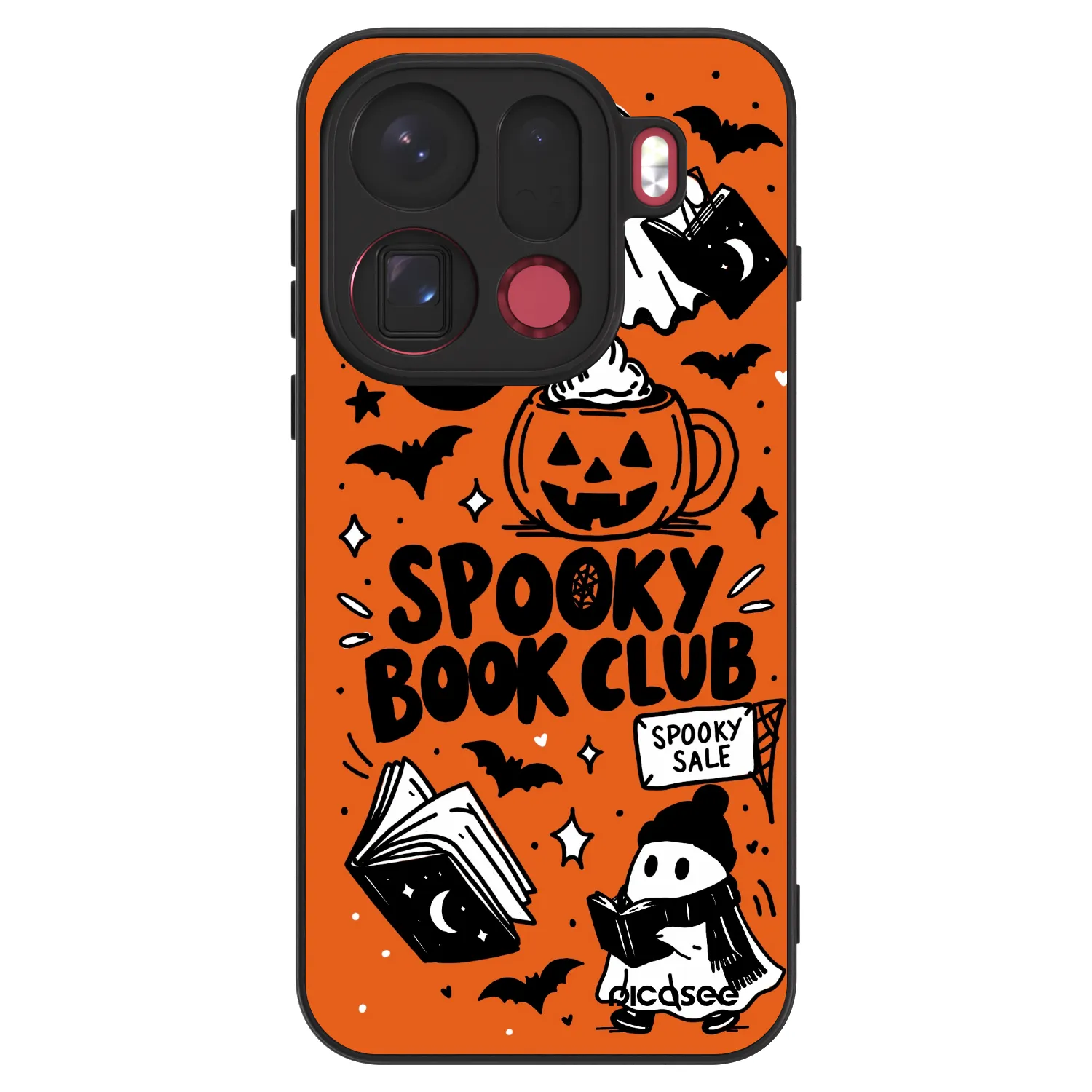Picasee ULTIMATE CASE pentru OPPO Find X9 Pro - Spooky book club