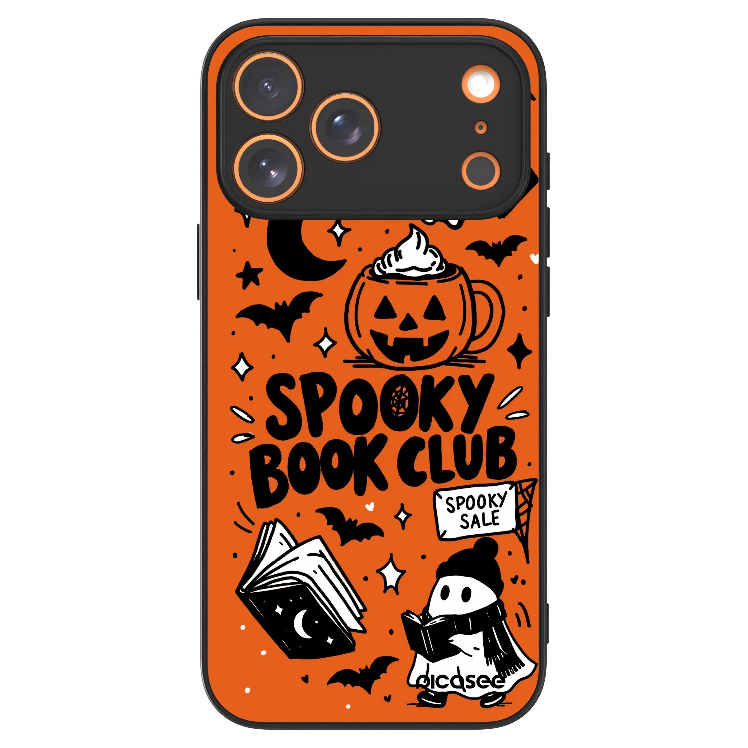 Picasee ULTIMATE CASE MagSafe pentru Apple iPhone 18 Pro Max - Spooky book club