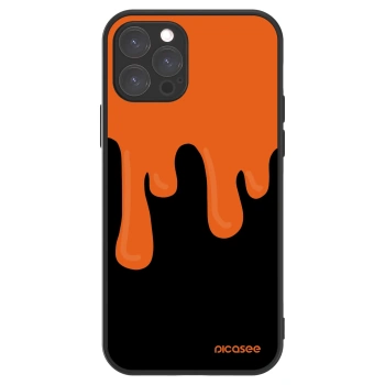 Picasee ULTIMATE CASE pentru Apple iPhone 12 Pro - Orange spooky