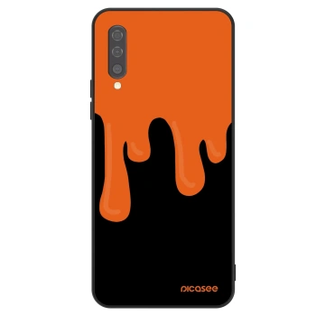 Husă pentru Samsung Galaxy A50 A505F - Orange spooky