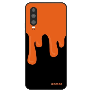 Husă pentru Huawei P30 - Orange spooky