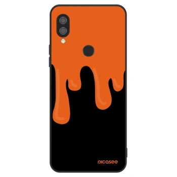 Husă pentru Xiaomi Redmi 7 - Orange spooky