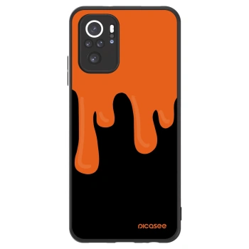 Husă pentru Xiaomi Redmi Note 10 - Orange spooky