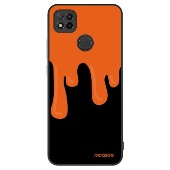 Husă pentru Xiaomi Redmi 9C - Orange spooky