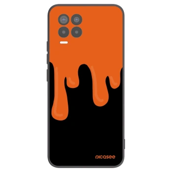 Husă pentru Realme 8 Pro - Orange spooky