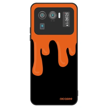 Husă pentru Xiaomi Mi 11 Ultra - Orange spooky