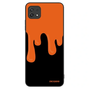 Husă pentru Samsung Galaxy A22 A226B 5G - Orange spooky