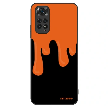 Husă pentru Xiaomi Redmi Note 11 - Orange spooky