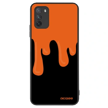 Husă pentru Xiaomi Poco M3 - Orange spooky