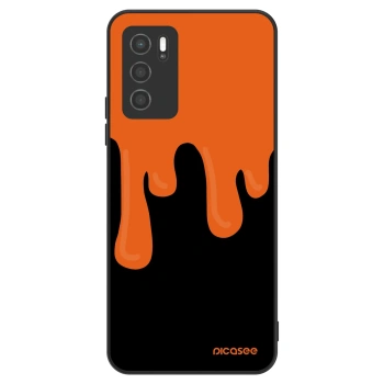 Husă pentru OPPO A16 - Orange spooky