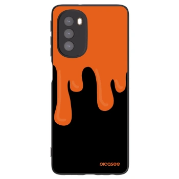 Husă pentru Motorola Moto G51 - Orange spooky