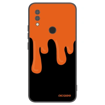 Picasee husă neagră din silicon pentru Xiaomi Redmi 7 - Orange spooky