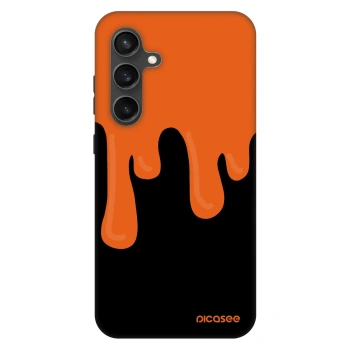 Husă pentru Samsung Galaxy S24 FE S721B - Orange spooky