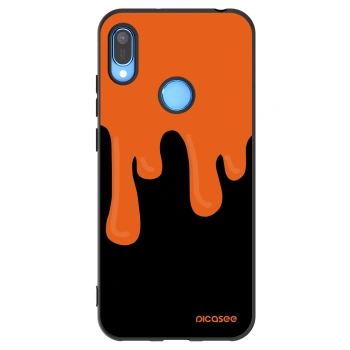 Husă pentru Huawei Y6 2019 - Orange spooky