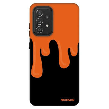 Husă pentru Samsung Galaxy A52s 5G A528B - Orange spooky