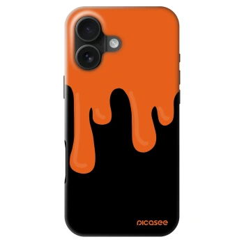 Husă pentru Apple iPhone 16 - Orange spooky