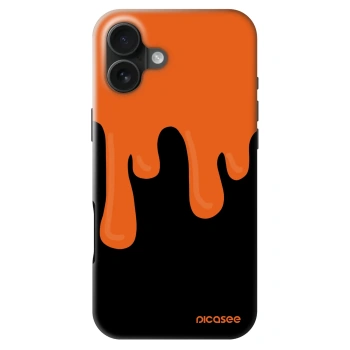 Husă pentru Apple iPhone 16 Plus - Orange spooky