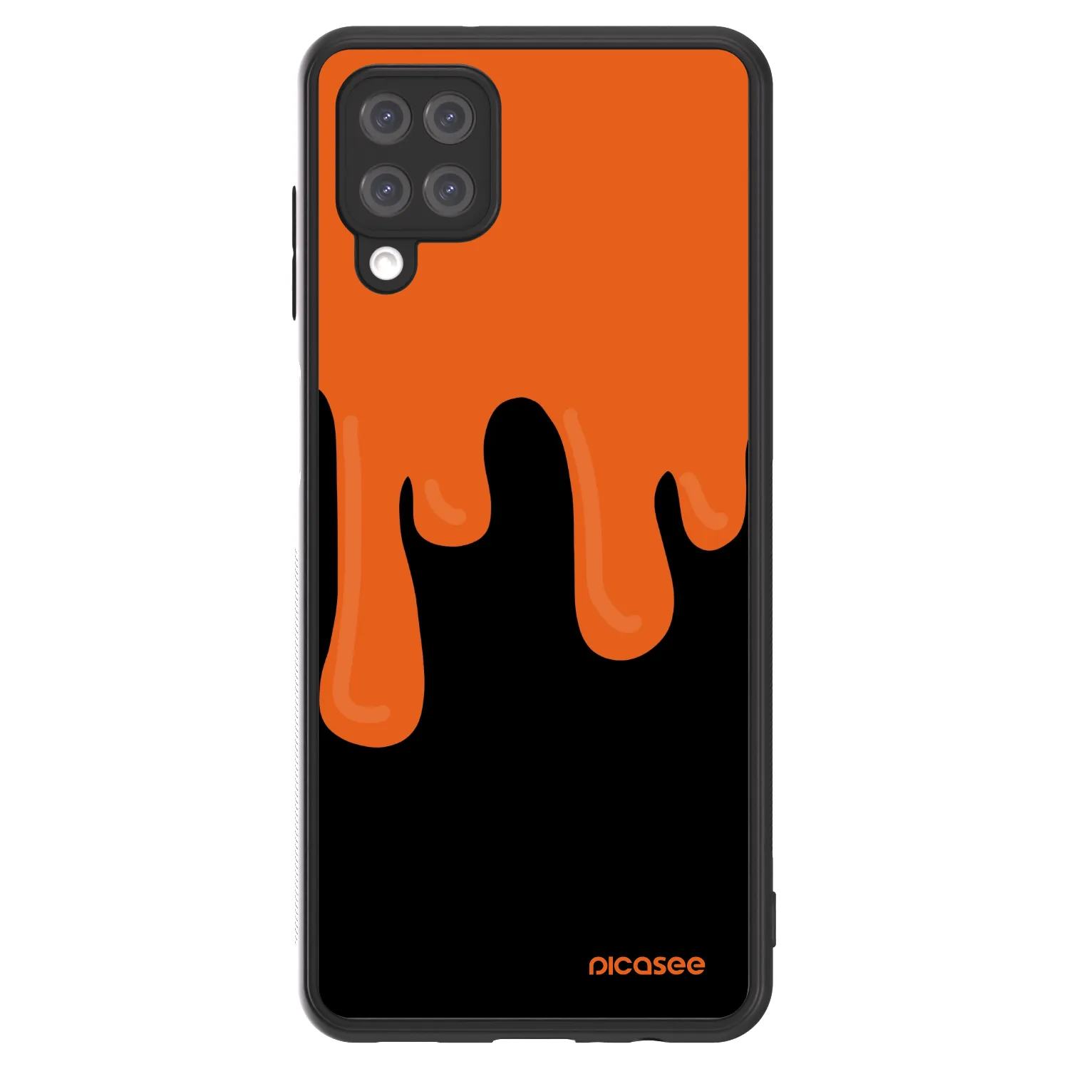 Picasee ULTIMATE CASE pentru Samsung Galaxy A12 A125F - Orange spooky