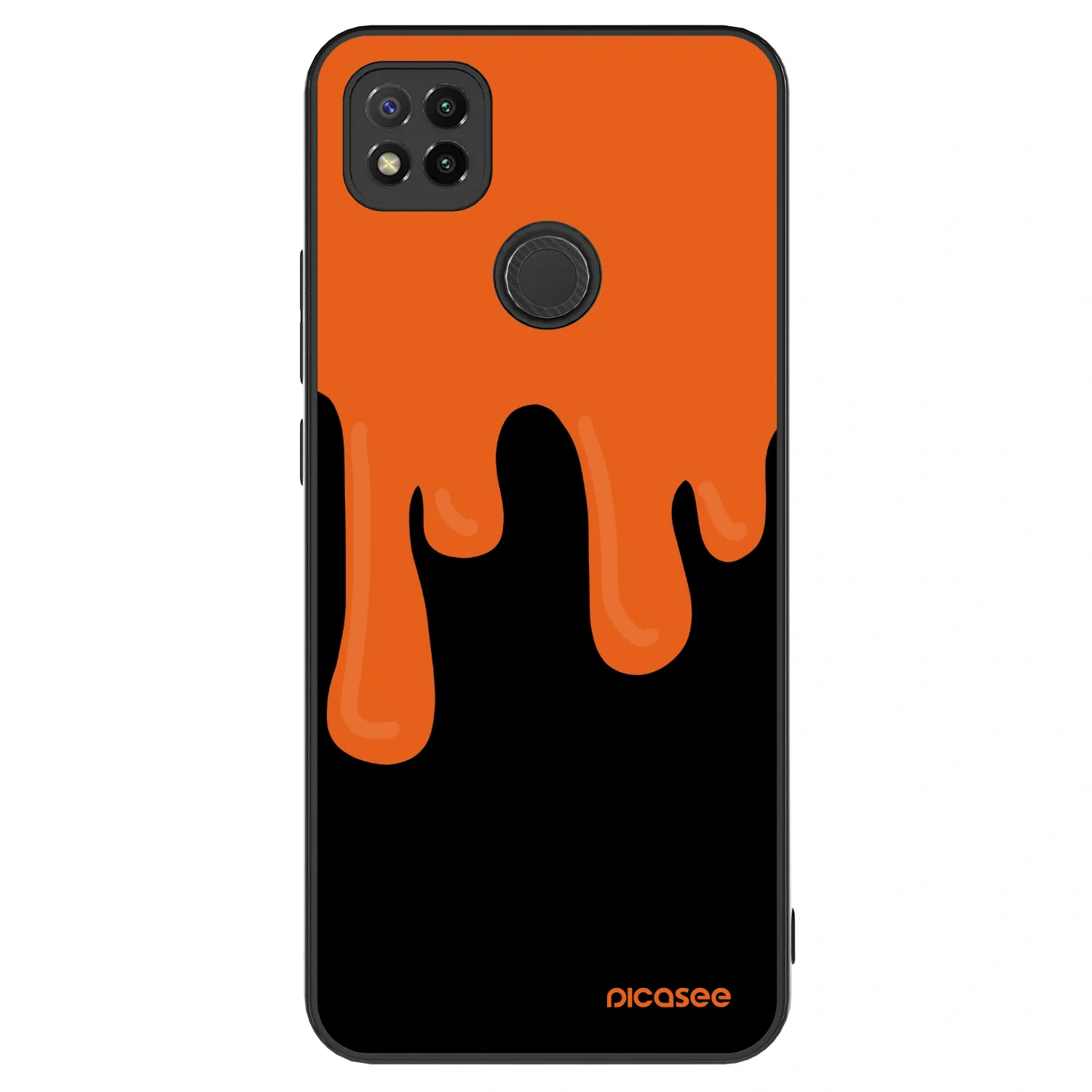 Picasee ULTIMATE CASE pentru Xiaomi Redmi 9C - Orange spooky