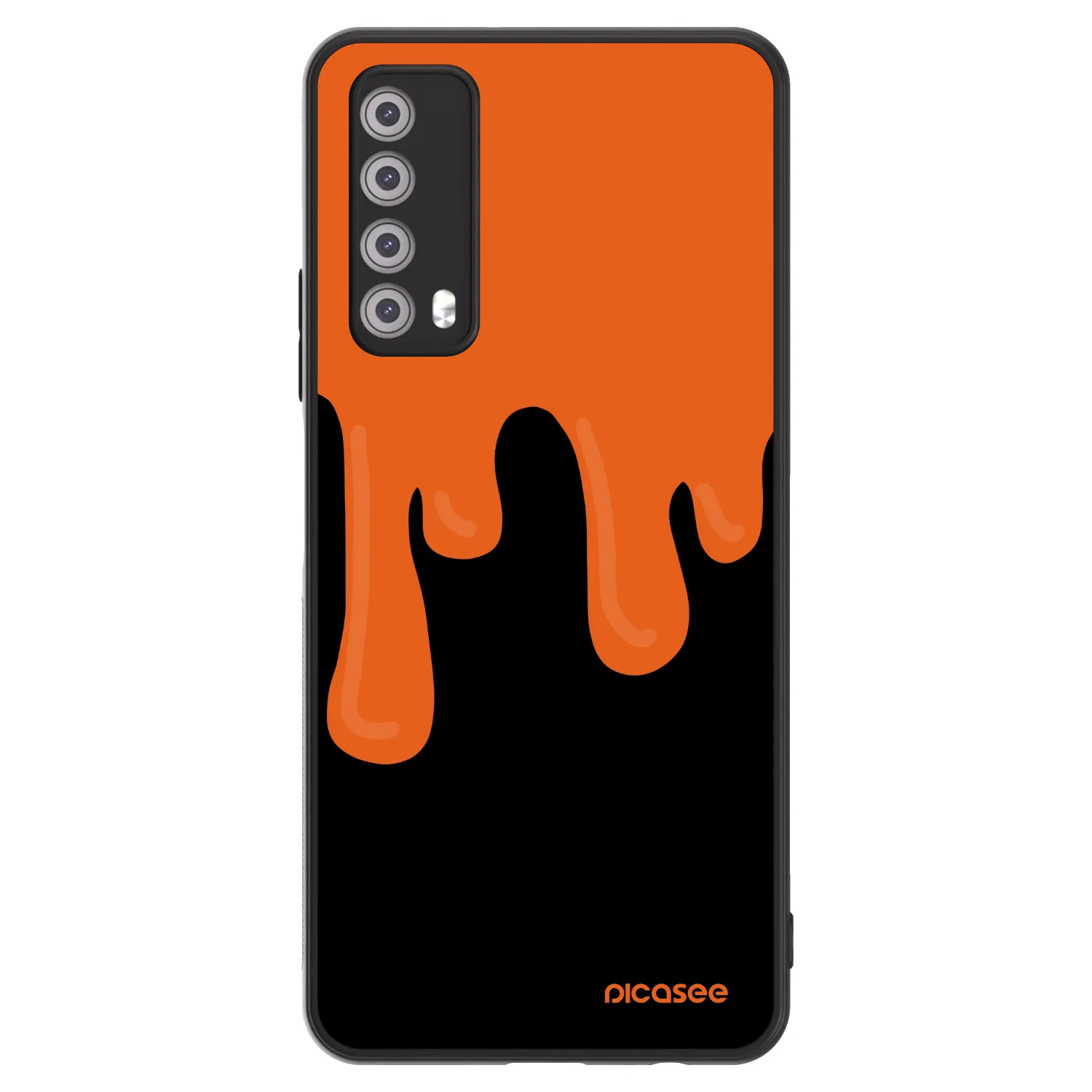 Picasee ULTIMATE CASE pentru Huawei P Smart 2021 - Orange spooky
