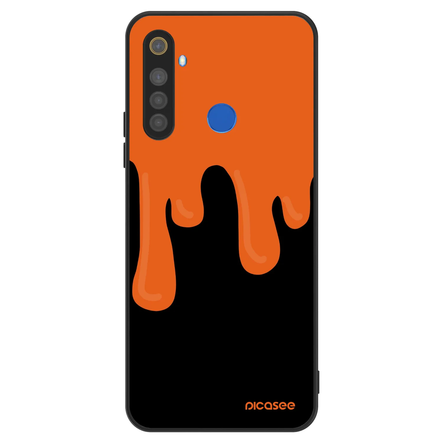 Picasee ULTIMATE CASE pentru Realme 5 - Orange spooky