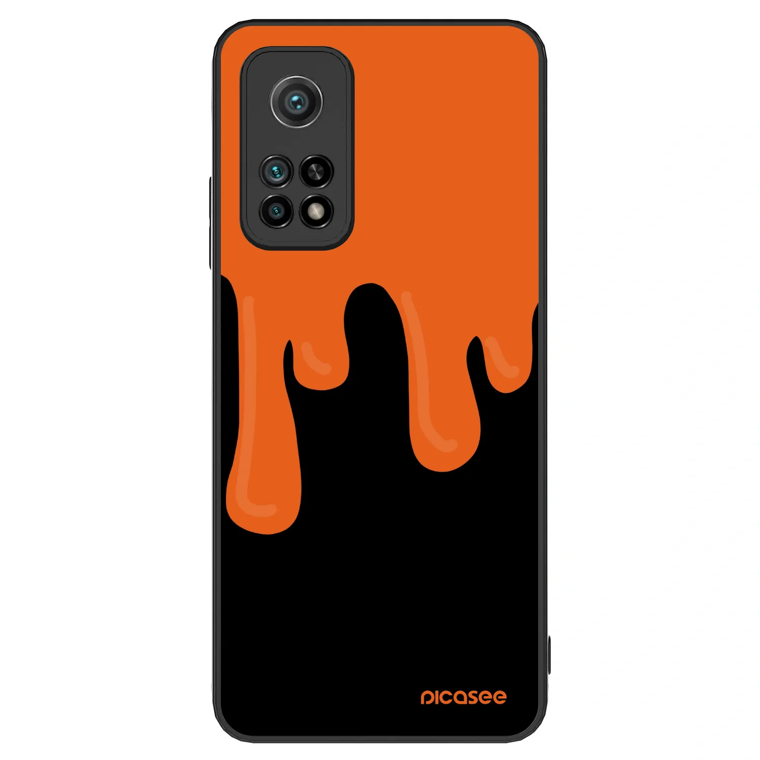 Picasee ULTIMATE CASE pentru Xiaomi Mi 10T - Orange spooky